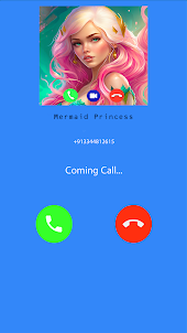 Mermaid Princess Video Call