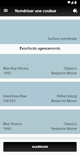 Aperçu de l'application