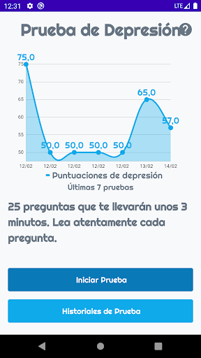 Vista previa de la aplicación