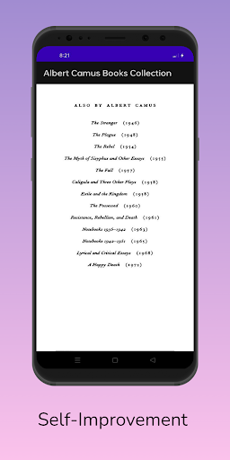 Albert Camus Books Collection Screen 3
