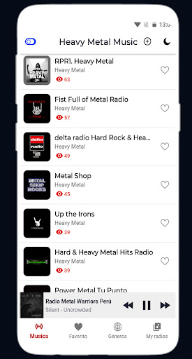 Heavy Metal Music Screen 2