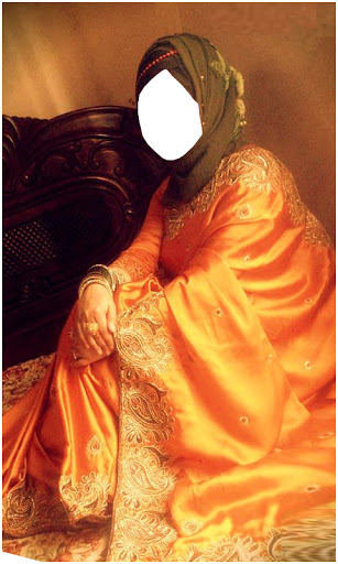 Android application Women Hijab Saree Photo Suits screenshort