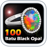 100 Stone Black Opal icon