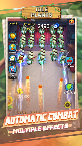 Idle Plants - Merge  Zombies Defense