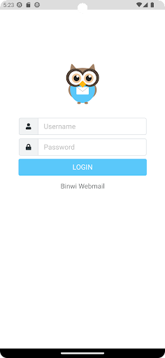 Android application Binwi Mailbox screenshort