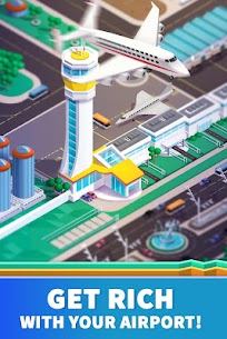Idle Airport Tycoon – Tourism Empire Mod Apk 1.4.3 (Unlimited Money) 2