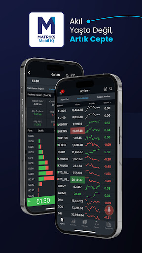 Android application Matriks Mobil IQ: Borsa Döviz screenshort
