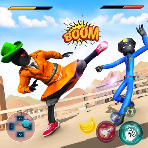 Stickman Fighting Game Offline  Icon