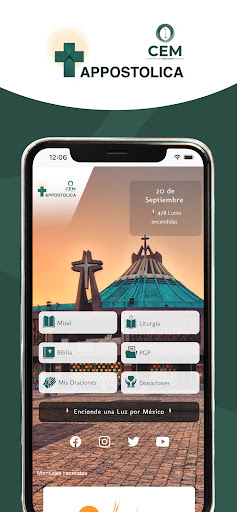 Android application Appostolica screenshort