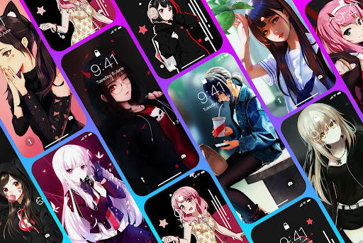 Teen Art Girl Wallpaper Screen 2