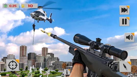 Fury Sniper:FPS Shooting Games