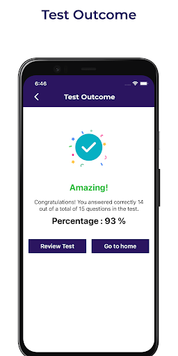 DMV Study: VT Practice Test Screen 3