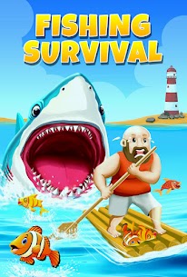 Fishing Survival MOD APK (Never lost Fish) Download 1