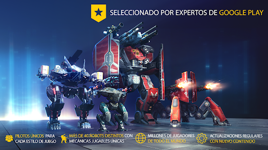 War Robots. Batallas tácticas multijugador 6v6. 6.7.6 (Mod) (Bots inactivos) 1