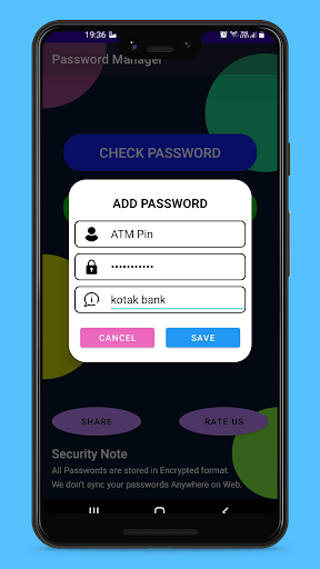 Password Protector Screen 2
