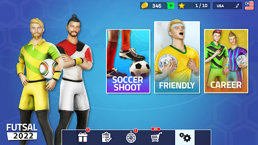 Screenshot 13 Indoor Futsal : Soccer Games android
