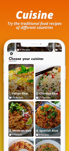 Screenshot of Rice Recipes Offline