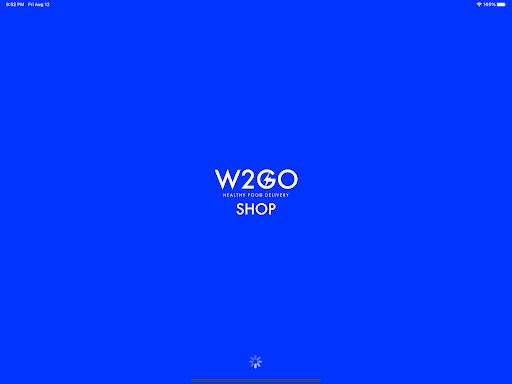 Android application W2GO 店舗用 screenshort