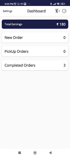 Veltask Driver Screen 3