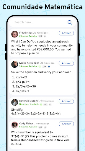 AI Math Scanner - Math Solução Captura de Tela do Aplicativo Android 4
