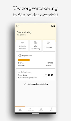 Mijn zorg van a.s.r. Screenshot 1 - AppWisp.com