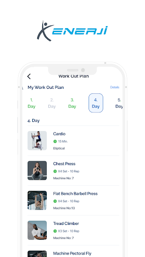 Android application Enerji Spor screenshort