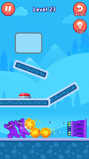 Monster Invasion-Draw Rescue Screen 3