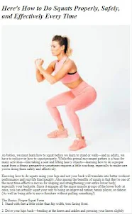 How to Do Squat Exercises