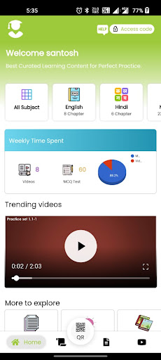 Vijay Tutorials Screen 2