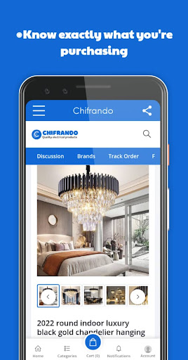 Chifrando: Electrical products Screen 3