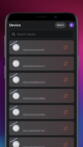 Android application CounterAct UVC screenshort