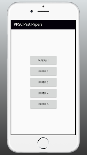 PPSC Past Papers Screen 2