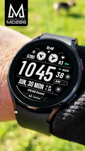 MD286: Digital watch face