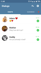 Fake Chat Messenger u2014 TeleFake 2.2.3 Screenshots 1
