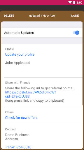 Screenshot of WalletPasses | Passbook Wallet
