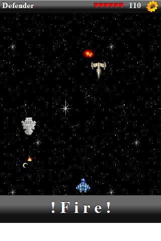 Android application Defender screenshort