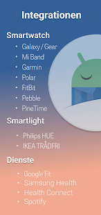 النوم مثل Android: لقطة شاشة Schlafzyklen