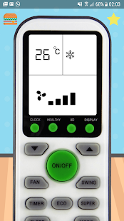 Скачать Universal AC Air conditioner Remote Control Онлайн бесплатно на Андроид
