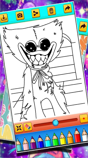 Poppy Coloring Horror Playtime