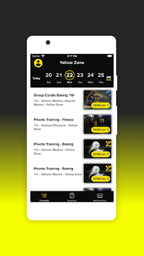 YellowZone PR Screen 2