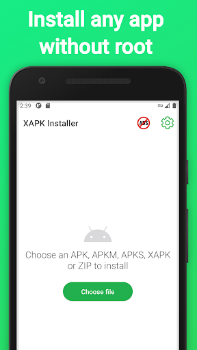 Android application XAPK Installer w/ OBB install screenshort