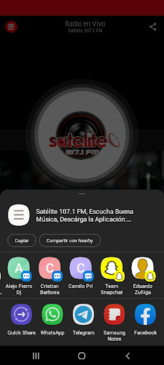 Satélite 107.1 FM Screen 3
