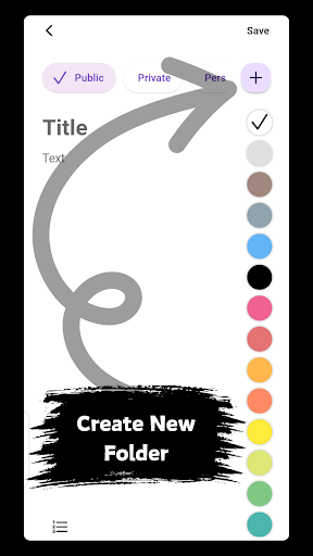 PenDrive: Lock Notes in Folder Screen 3