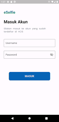 Android application eSelfie Perumnas screenshort