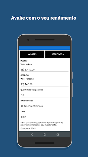 Debit or credit? Screen 3