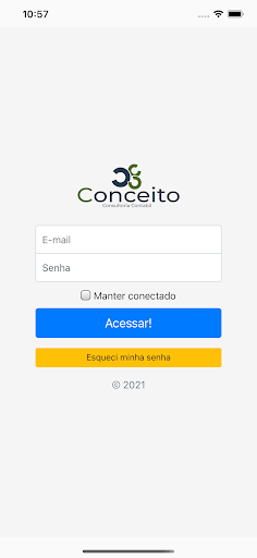 Android application Conceito Consultoria Contábil screenshort