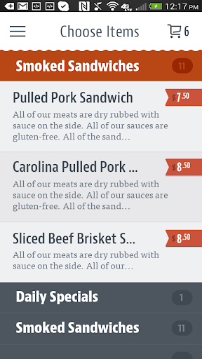 Smokin Yards BBQ Screen 3
