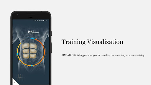 Android application SIXPAD Official App screenshort