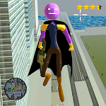 Cover Image of ダウンロード Flying Thanos Stickman Rope Hero Gangster Crime 1.0 APK