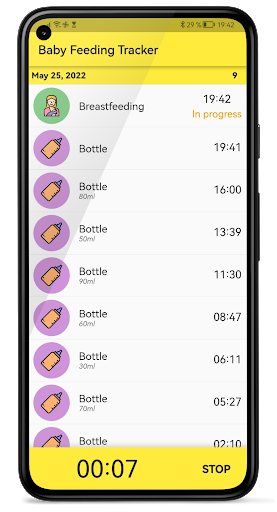 Baby Feeding Tracker